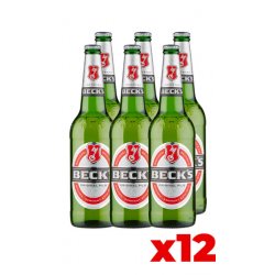 Becks 60cl - Cassa da 12 bottiglie - Bottle of Italy