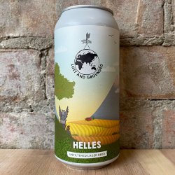 Lost and Grounded Helles 4.4% (440ml) - Caps and Taps