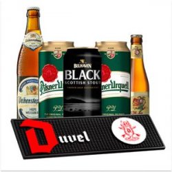 Kit Importadas + Bar Mat Duvel - CervejaBox