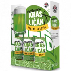 Krasličák 14° Easter Special Green Beer - 3x 500ml - Pivana CZ