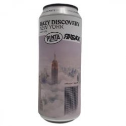 PINTA & Finback Brewery  Hazy Discovery New York 50cl - Beermacia