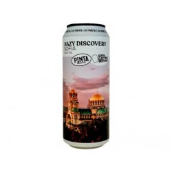 PINTA  Sofia Electric Brew. - 16°Hazy Discovery Sofia 0,5l plech 6,5%alc. - Beer Butik