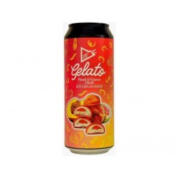 Funky Fluid - 18°Gelato: Peach & Guava Mochi 0,5l can 5,5% alc. - Beer Butik