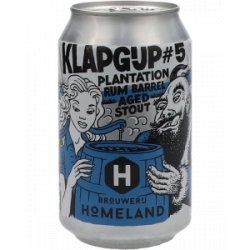 Homeland Klapgijp #5 Rum BA Stout - Drankgigant.nl