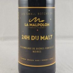 Stout 24H DU MALT  33cl - Gedeelde Vreugde