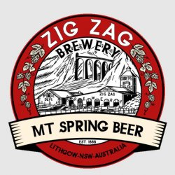 Zig Zag Brewery 1888 Session Pale