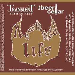 Transient Artisan Ales 2021 Neckbeard Life 500ml - The Open Bottle