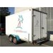 Kühlanhänger klein (leihweise)  Miete & Transport 