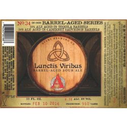 Avery Lunctis Viribus Barrel-Aged Sour Ale - CraftShack