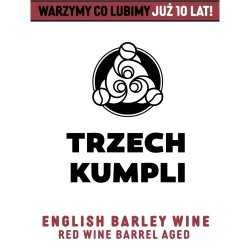 Trzech Kumpli English Barley Wine Red Wine BA 330ml - Funky Fluid