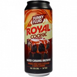 Funky Fluid Royal Cookie: Salted Caramel Brownie Funky Fluid Royal Cookie: Salted Caramel Brownie