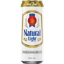 Natural Light 709ml BB 150724 - The Beer Cellar