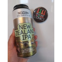 Nozib IPA Variety #6 New Zealand IPA 14°8% 0,5l - Pivní lednice