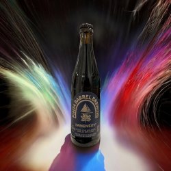 PINTA W  FORAGER  IMMENSITY IMPERIAL STOUT  BOTELLA 33 cl - Hidden Beers