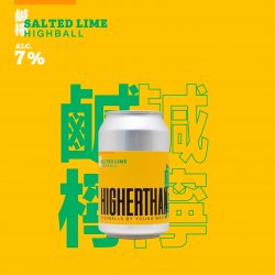 Young Master  HIGEHRTHAN Salted Lime ( ヤングマスター  ハイヤーザンソルテッドライム ) 330ml  BEER OLYN powered by BASE - Beer Olyn