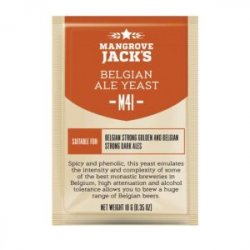 Levedura Mangrove Jacks M41 Belgian Ale 10g - Cerveja Artesanal