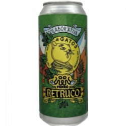 Cuatro Gatos Retruco Session IPA 0.5L Colab. Tufró 0.5L - Mefisto Beer Point