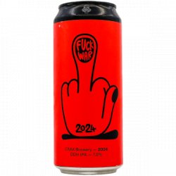 CRAK Brewery  2024 - Rebel Beer Cans