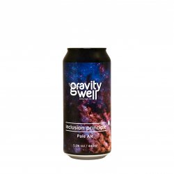 Gravity Well  Inclusion Principle Pale Ale - Craft Metropolis