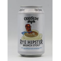 Odd Side Ales  Rye Hipster Brunch Stout (2022) - DeBierliefhebber