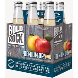 Bold Rock Premium Dry Hard Cider 6 pack 12 oz. Can - Petite Cellars