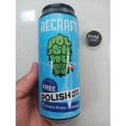 ReCraft FREE Polish Hazy IPA: Amora Preta & Książęcy