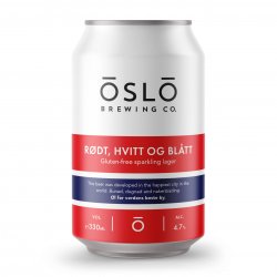 OSLO BREWING CO.  RØDT, HVITT OG BLÅTT ( オスロブルーイング  ルート, フヴィット オーグ ブロート ) 330ml  BEER OLYN powered by BASE - Beer Olyn