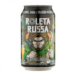 Roleta Russa New England IPA Lata 350ml - CervejaBox