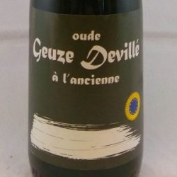 Geuze Gueuze Oude Geuze Devillé à l’ancienne - Gedeelde Vreugde