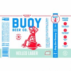 Buoy Beer Company Helles