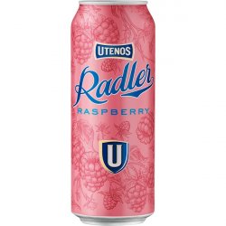 Utenos Raspberry Radler (500ml) - Castle Off Licence - Nutsaboutwine