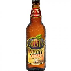 Cronins Alcohol-Free Cider (330ml) - Castle Off Licence - Nutsaboutwine