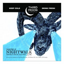 THIRD MOON Brewing Co. Double Nightwalk 0,47l - Biertipp