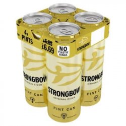 Strongbow Original Apple Cider 4x568ml - Goldenacre Wines