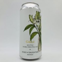 Kings & Daughters Gilded Hazy Double IPA Can - Bottleworks