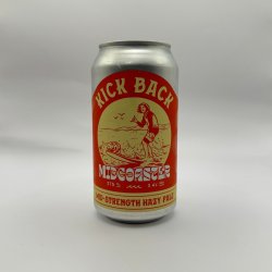 KICKBACK MIDCOASTER MID HAZY PALE 4PK - Brü Craft Beer