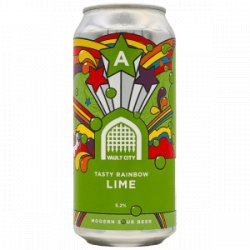 Vault City Brewing – Tasty Rainbow – Lime - Rebel Beer Cans