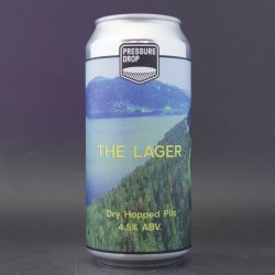 Pressure Drop - The Lager - 4.5% (440ml) - Ghost Whale