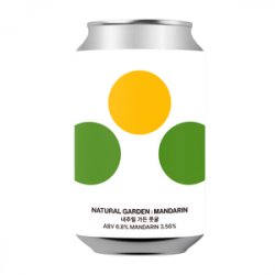 Seoul Brewery Natural Garden: Mandarin - Beer Force