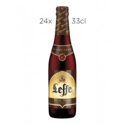 Caja de 24 Tercios de Cerveza Leffe Brune - Vinopremier