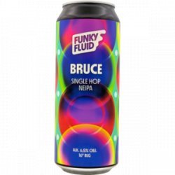 Funky Fluid – Bruce - Rebel Beer Cans