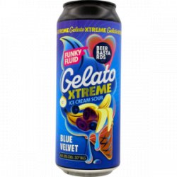 Funky Fluid – Gelato XTREME: Blue Velvet - Rebel Beer Cans