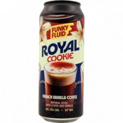 Funky Fluid – Royal Cookie: French Vanilla Coffee - Rebel Beer Cans