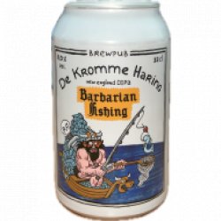 De Kromme Haring Barbarian Fishing - New England DIPA (V19) - Speciaalbierkoning