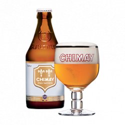 Chimay trappiste blanche Cinq Cent 8° (Casier de 24 x 33cl) - Big Bag Delivery