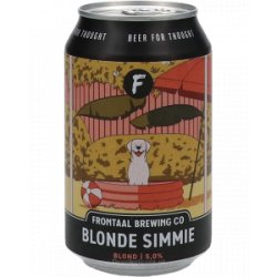 Frontaal Brewing Co. Blonde Simmie
