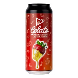 Funky Fluid Gelato: White Choc Fragola