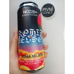 Nozib KOHIA NELSON NEIPA Rakau + Nelson Sauvin + Passion Fruit 14°6,2% 0,5l - Pivní lednice