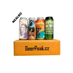 BeerPeak pivní sada nealko 4x0,5l - BeerPeak