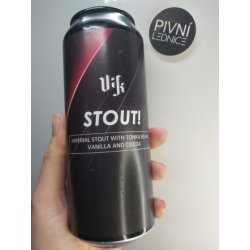 Vik STOUT! Tonka Beans, Vanilla And Cocoa 24°9,5% 0,5l - Pivní lednice